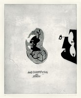 © Jörg Mandernach, Radierung, Etching, Kaltnadel und Roulette, Drypoint, Silhouette, Druckgrafik, Druckgraphik, Print